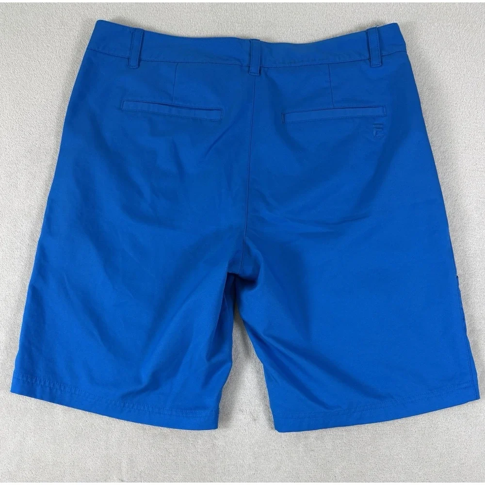 Fila Sport Performance Golf Shorts Men's Size 34 Blue Lightweight Stretch